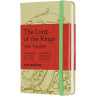Блокнот MOLESKINE LIMITED EDITION LORD OF THE RINGS POCKET, линейка, фисташковый Shire LELRMM710SH