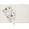 Блокнот MOLESKINE LIMITED EDITION LORENZO PETRANTONI LEQP090LPETRA XLARGE, белый