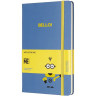 Блокнот MOLESKINE LIMITED EDITION MINIONS LARGE, линейка, голубой LEMI01QP060B29