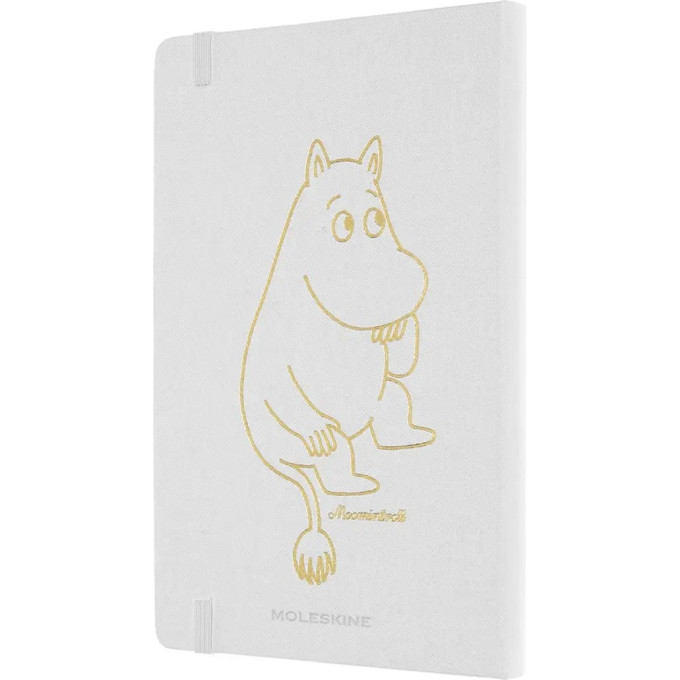 Блокнот MOLESKINE LIMITED EDITION MOONIM, линейка, белый LEMOOQP060CLT