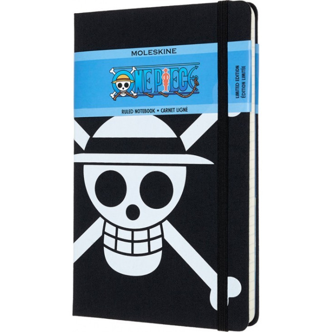 Блокнот MOLESKINE LIMITED EDITION ONE PIECE 2020 LARGE линейка, черный LEOPQP060B