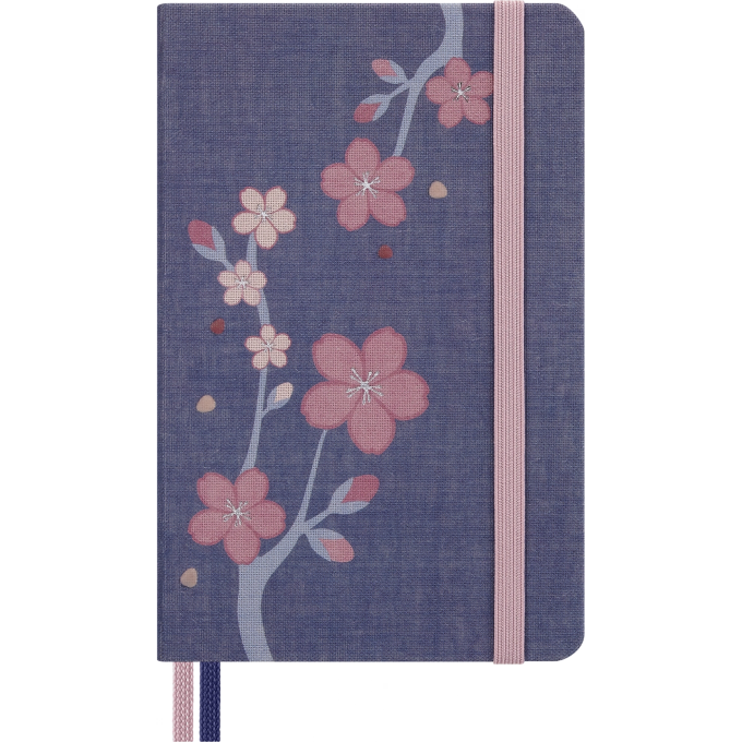 Блокнот MOLESKINE LIMITED EDITION SAKURA LESU08MM710BOX линейка синий