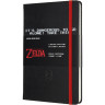 Блокнот MOLESKINE LIMITED EDITION THE LEGEND OF ZELDA 2020 LARGE, линейка, черный LEZDQP060B