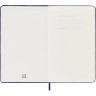 Блокнот MOLESKINE LIMITED EDITION VELVET LCNBVELVQP060B LARGE 130х210мм синий