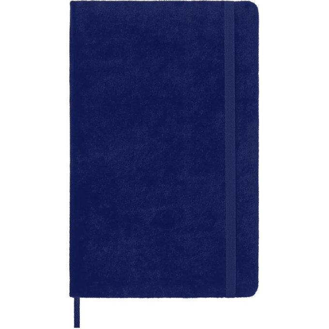 Блокнот MOLESKINE LIMITED EDITION VELVET LCNBVELVQP060B LARGE 130х210мм синий