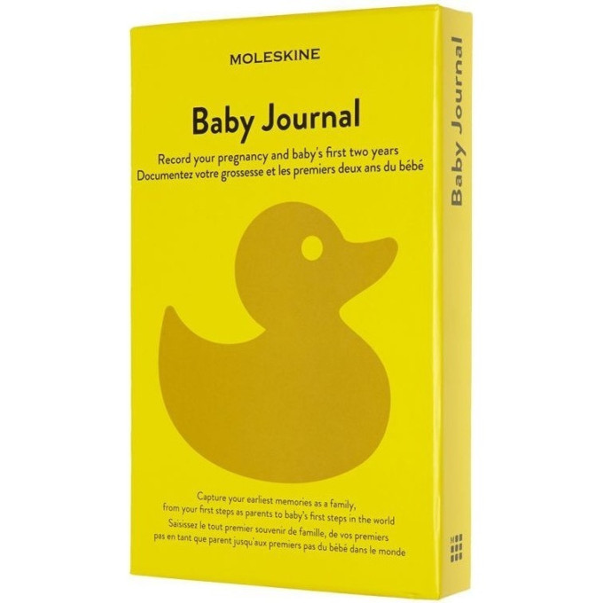 Дневник MOLESKINE Passion Baby Large — линейка, жёлтый