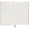 Блокнот MOLESKINE Professional Large, линейка, чёрный