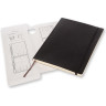 Блокнот MOLESKINE PROFESSIONAL SOFT XLARGE линейка, черный PROPFNTB4SBK