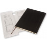 Блокнот MOLESKINE Professional XLarge, линейка, чёрный