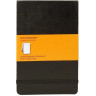 Блокнот MOLESKINE Reporter Soft Large, нелинованный, чёрный QP818