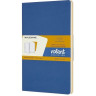 Блокнот MOLESKINE VOLANT POCKET, нелинованный, синий/желтый янтарный QP713B41M17