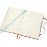 Блокнот MOLESKINE VOYAGEUR MEDIUM , нелинованный, оранжевый VN002F6