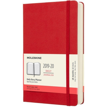 Ежедневник MOLESKINE ACADEMIC Large, красный