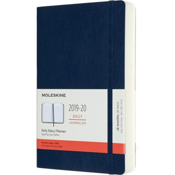 Ежедневник MOLESKINE Academic Large, синий сапфир