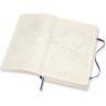 Ежедневник MOLESKINE Academic Large, синий сапфир