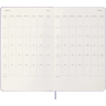 Ежедневник MOLESKINE CLASSIC LARGE 130х210мм 400стр. сиреневый DHH1812DC3