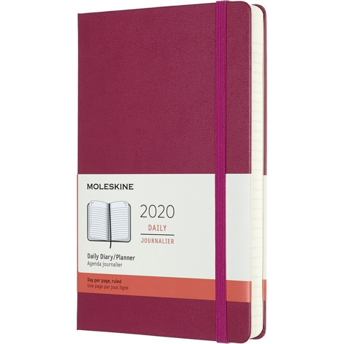 Ежедневник MOLESKINE Classic Large, фуксия