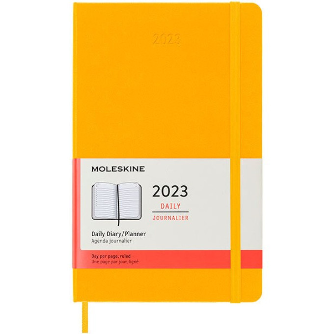 Ежедневник MOLESKINE CLASSIC DHM212DC3Y23 LARGE темно-оранжевый
