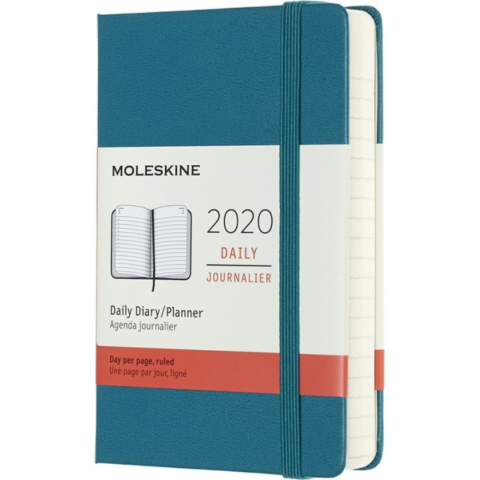 Ежедневник MOLESKINE Classic Pocket, тёмно-бирюзовый