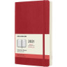 Ежедневник MOLESKINE CLASSIC SOFT LARGE 21 (красный) DSF212DC3-1