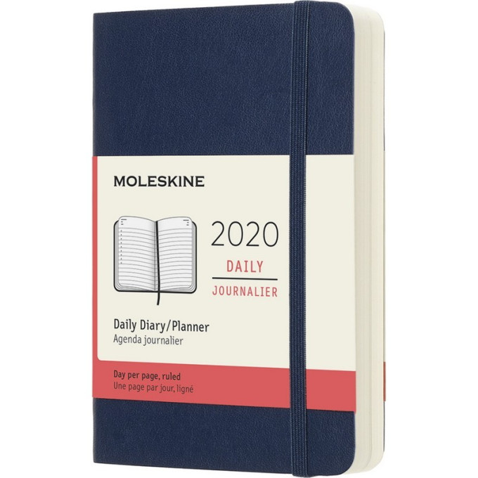 Ежедневник MOLESKINE Classic Soft Pocket, синий сапфир