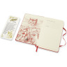 Ежедневник MOLESKINE LE ALICE IN WONDERLAND POCKET 21 (красный) DAL12DC2Y21
