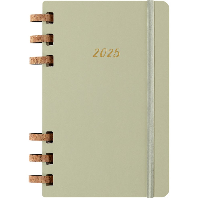 Еженедельник MOLESKINE 2025 SPIRAL средний DHSPK5212MWH3Y25