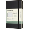 Еженедельник MOLESKINE Academic Horizontal, карманный (черный) DHB18WH2