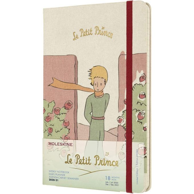 Еженедельник MOLESKINE ACADEMIC LE PETIT PRINCE WKNT LARGE 21 (бежевый) DPP18WN3Y21