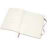 Еженедельник MOLESKINE ACADEMIC SOFT WKNT XL, красный