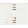 Еженедельник MOLESKINE Academic Spiral Large 150×210 мм, киви