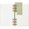 Еженедельник MOLESKINE Academic Spiral Large 150×210 мм, киви