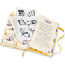 Еженедельник MOLESKINE Alice in Wonderland Pocket LE, жёлтый