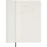 Еженедельник MOLESKINE CLASSIC SOFT WKNT, датированный, 144стр., в линейку, Large, зеленый DSK1512WN3