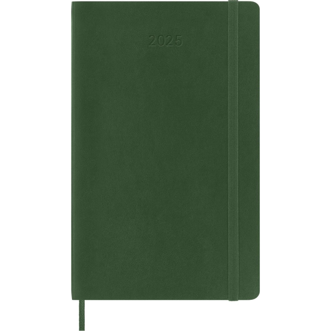 Еженедельник MOLESKINE CLASSIC SOFT WKNT, датированный, 144стр., в линейку, Large, зеленый DSK1512WN3