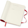 Еженедельник MOLESKINE CLASSIC SOFT WKNT POCKET (красный) DSF212WN2