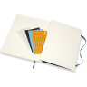 Еженедельник MOLESKINE Classic Soft WKNT XL, синий сапфир