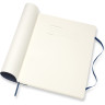 Еженедельник MOLESKINE Classic Soft WKNT XL, синий сапфир