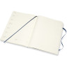 Еженедельник MOLESKINE Classic Soft WKNT XL, синий сапфир