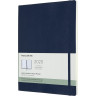 Еженедельник MOLESKINE Classic Soft WKNT XL, синий сапфир DSB2012WN4
