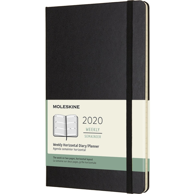 Еженедельник MOLESKINE Classic Weekly Large, чёрный