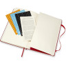 Еженедельник MOLESKINE CLASSIC WKLY LARGE, красный