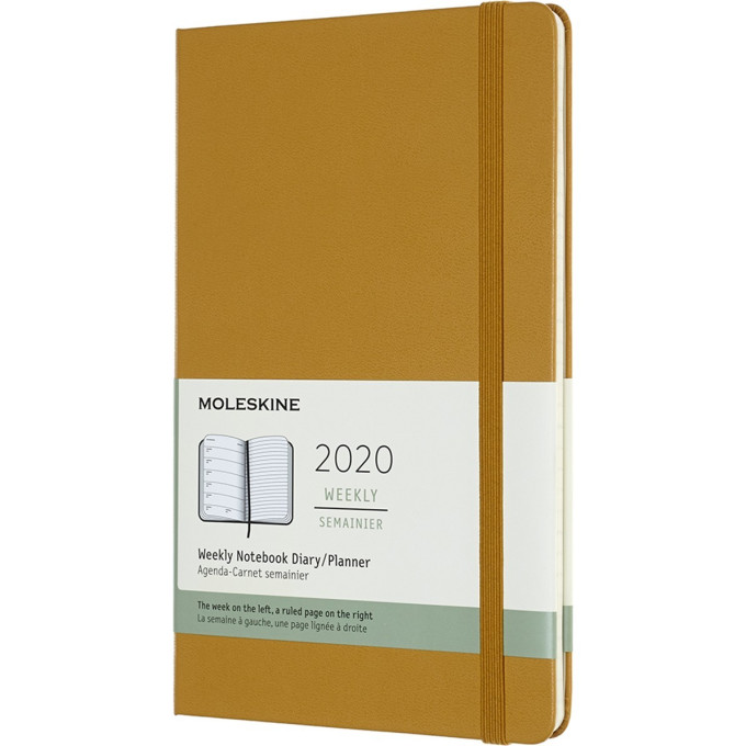 Еженедельник MOLESKINE CLASSIC WKNT Large, желтая спелая дыня