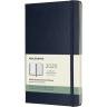 Еженедельник MOLESKINE Classic Weekly Large, синий сапфир DHB2012WN3