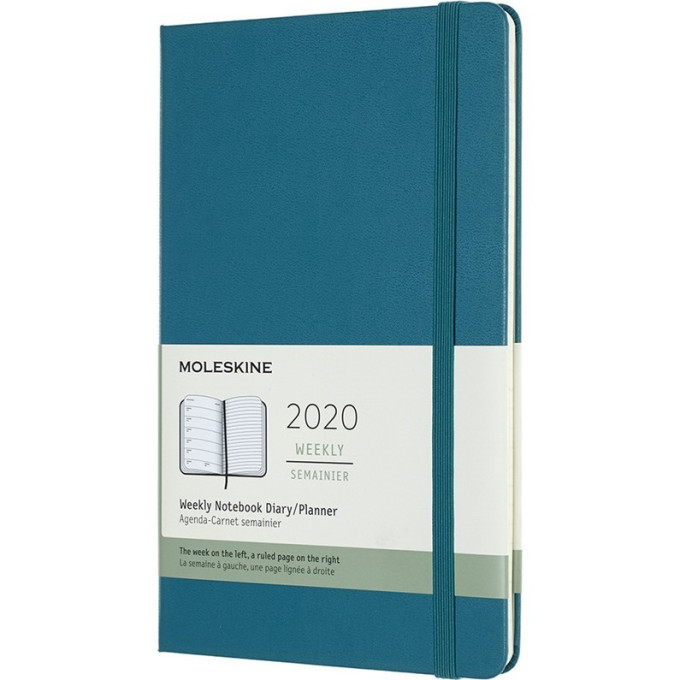 Еженедельник MOLESKINE CLASSIC WKNT Large (тёмно-бирюзовый)