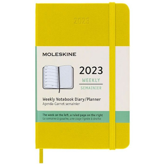 Еженедельник MOLESKINE CLASSIC WKNT POCKET DHM612WN2Y23 горчичный