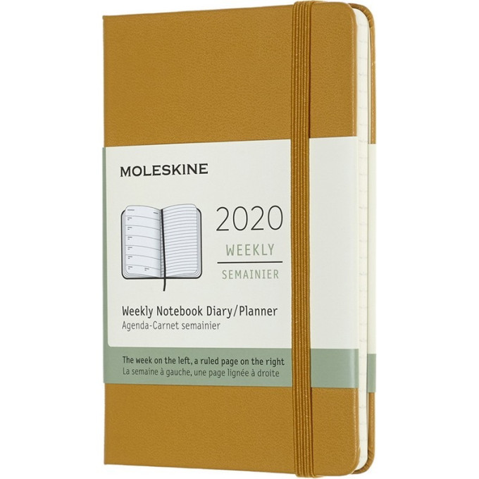 Еженедельник MOLESKINE Classic Weekly Pocket — желтая спелая дыня