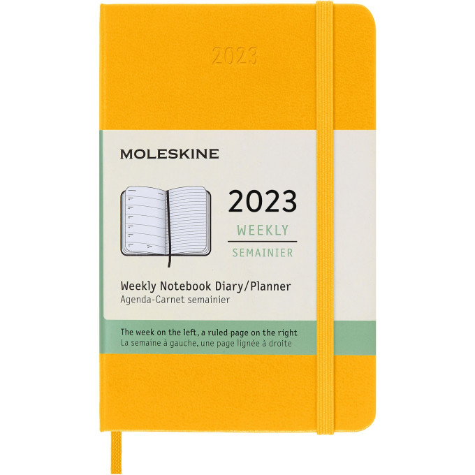 Еженедельник MOLESKINE CLASSIC WKNT POCKET DHM212WN2Y23 темно-оранжевый