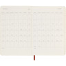 Еженедельник MOLESKINE LE ALICE IN WONDERLAND WKNT POCKET DAL12WN2AY23 белый/оранжевый