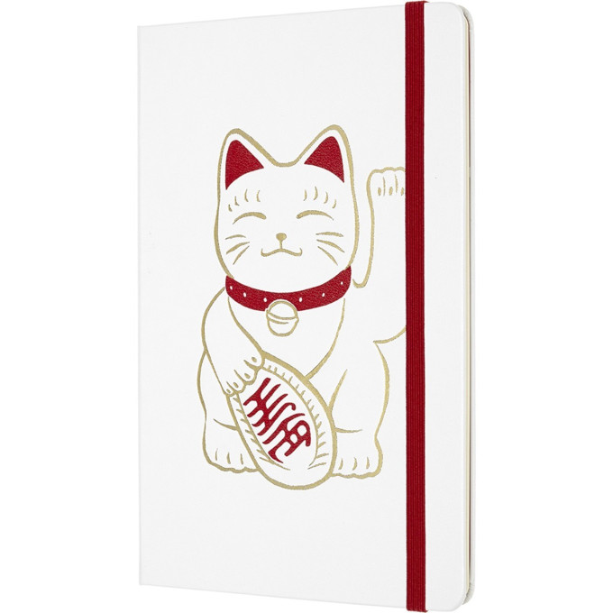 Еженедельник MOLESKINE LE MANEKI NEKO LARGE 21 (белый) DMN12WN3Y21